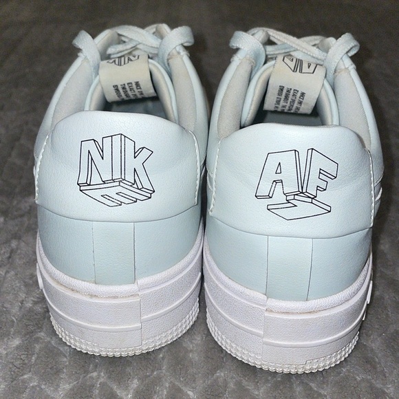 Nike Women’s Air Force 1 'Pixel Ghost Aqua' CK6649-400. Size 10. - Picture 3 of 12